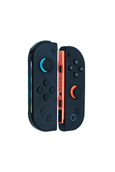 Choice JC112 - بديل برتقالي وأزرق لوحدات التحكم Joy-Con لجهاز Switch، وحدة تح...
