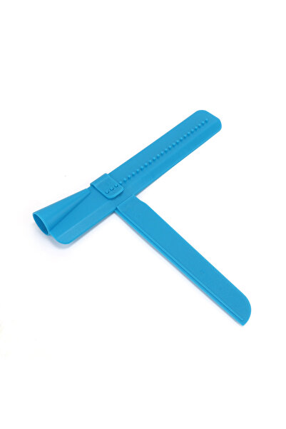 Choice مكشطة كيك زرقاء قابلة للتعديل، أداة تنعيم كريمة التزيين، ملعقة دوارة م...