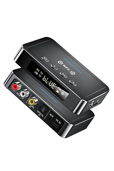 Choice1 جهاز استقبال وإرسال بلوتوث VIKEFON الإصدار 5.0 M6، راديو FM ستيريو، م...