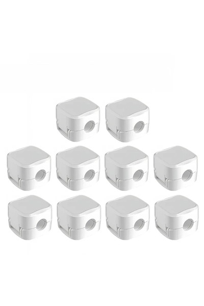 Choice5 6 White Cable clamp-type adjustable wiring harness fixator. Suitable ...