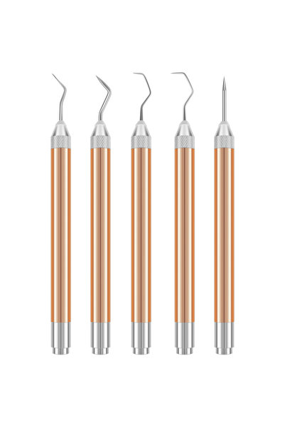 Choice 5pcs 5pcs Embossed Lettering Tools LED Light Weeding Pen for Crafting ...