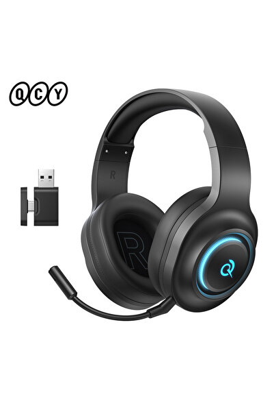 Choice سماعات رأس للألعاب QCY Heroad V200 BH25H4GMA سوداء اللون، سماعات رأس ل...