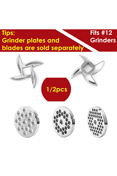 Choice3 شفرة (قطعة واحدة) أو نصف شفرة رقم 12، ملحقات مفرمة اللحم، شفرات من ال...