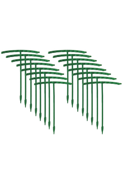 Choice 14CM-16PCS Plastic Plant Support Pile Stand Plant Support Pile for Flo...
