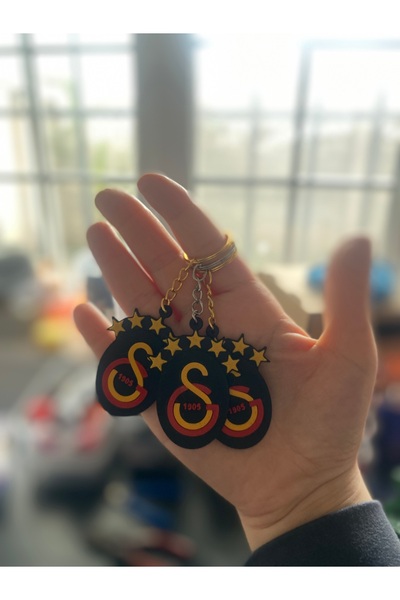 knop3d Knop Galatasaraylı Anahtarlık (3lü)