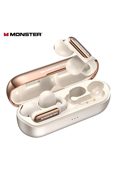 Choice1 سماعات ألعاب بلوتوث White Monster AC601 OWS مع خاصية إلغاء الضوضاء لل...