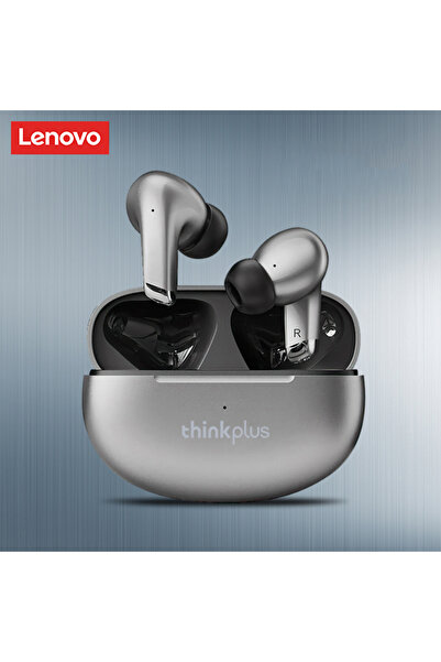 Choice1 سماعات أذن لاسلكية جديدة من لينوفو، طراز LP5 TWS، لون رمادي، بتقنية ب...