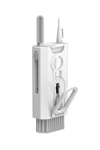 Choice1 طقم تنظيف إلكتروني Q8 أبيض 8 في 1 - منظف لوحة المفاتيح، طقم تنظيف لوح...