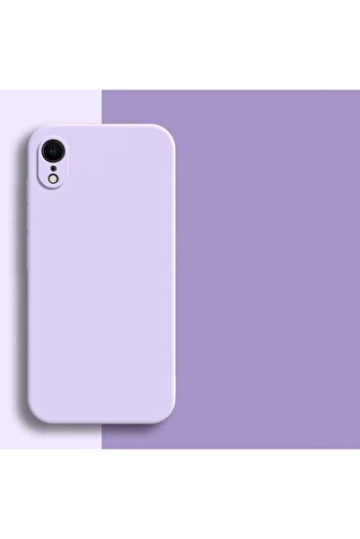 Choice27 iPhone XR Purple Original Liquid Silicone Case For iphone XR X Xs Ma...