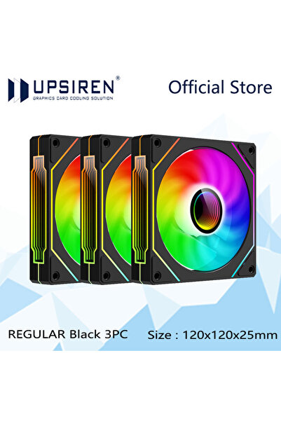 Choice9 A-RGB Other BK REGULAR 3PC UPSIREN UF-1 PRISM 4 PRO Computer Chassis ...