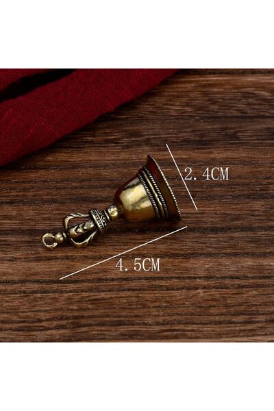 Choice جرس يدوي الصنع من النحاس الأصفر الداكن المصبوب، زر مفتاح السيارة، جرس ...