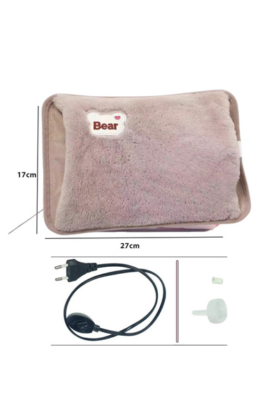 Choice D European standard plug winter warm handbag hot water bag, reusable p...