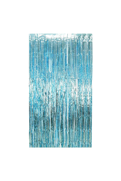 choice2 مجموعة من 4 قطع من زينة الكشف عن جنس المولود: ستارة شراشيب زرقاء وردي...