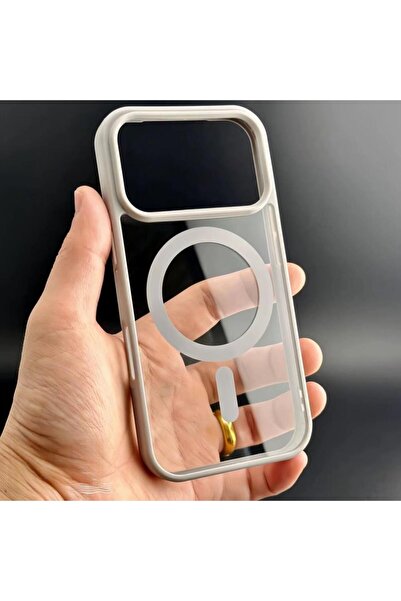 Choice11 جراب فاخر رمادي مقاوم للصدمات مع شحن لاسلكي MagSafe لهاتف iPhone 17 ...