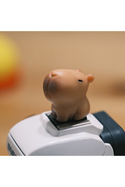 Choice غطاء قاعدة الكاميرا على شكل سمكة الكابيبارا اللطيفة - مصنوع من راتنج A...