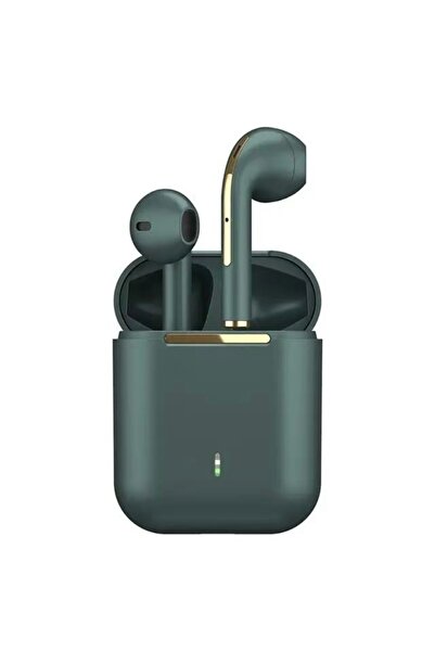 Choice1 سماعات أذن لاسلكية J18-Green J18 TWS بتقنية بلوتوث، صوت ستيريو عالي ا...