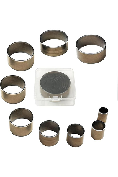 Choice 0428 9 مقاسات كبيرة من 10 مم إلى 50 مم، أداة ثقب دائرية، أداة قطع مجوف...