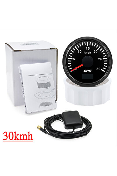 Choice8 30kmh BN HD 52MM GPS Speedometer 30/60/80/120/200 Km/h Boat Car Truck...