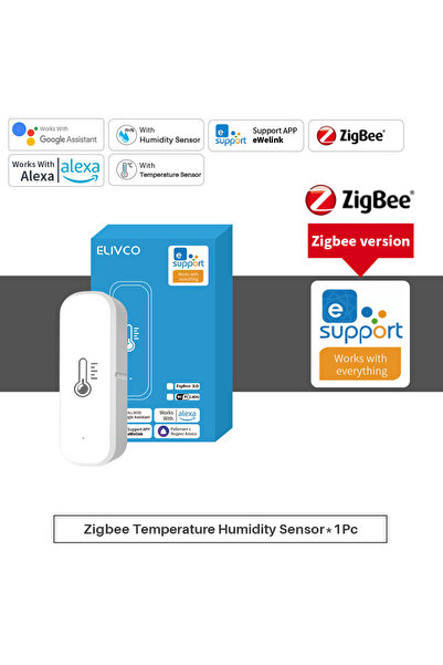 Choice تطبيق Zigbee eWelink، مستشعر درجة الحرارة والرطوبة من eWelink Zigbee، ...