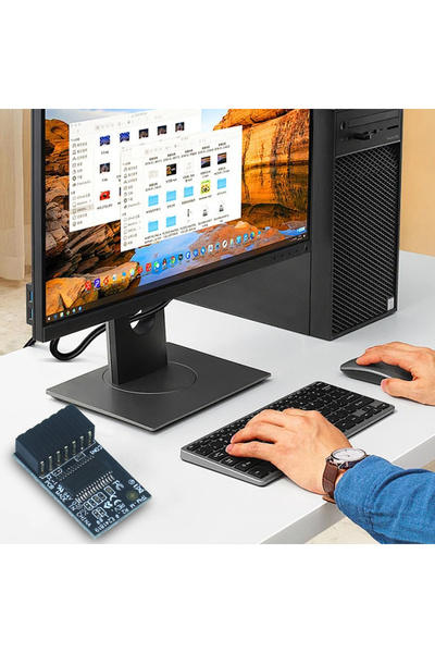 Choice وحدة APWIKOGER TPM-M R2.0 من Asus، مقاس 15x25 مم، 14-1 دبوس، وحدة المن...