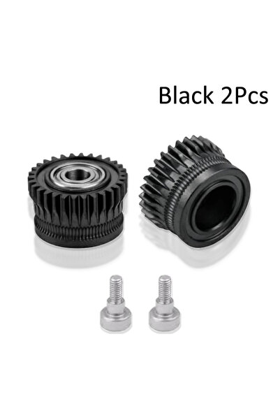 Choice1 Black Upgrade Extruder Gear for Creality K1 K1C K1 Max All Metal Fila...