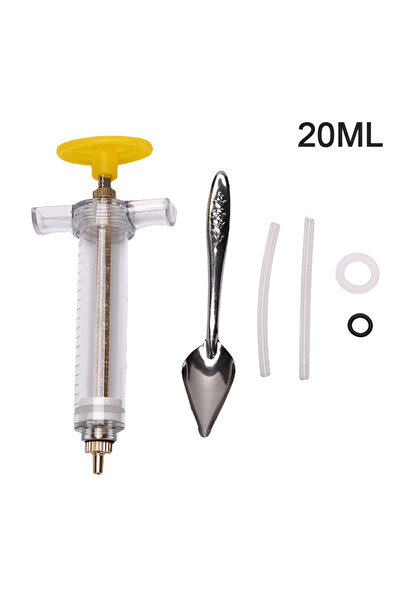 Choice 20ML 1PC 10/20ml Parrot Feeding Syringe Hose Parrots Bird Feeders Syri...