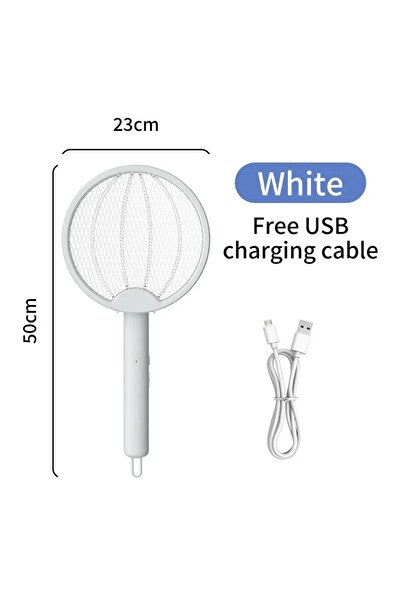 Choice مضرب ناموس كهربائي دائري قابل للطي، قاتل الناموس، مزود بضوء فوق بنفسجي...