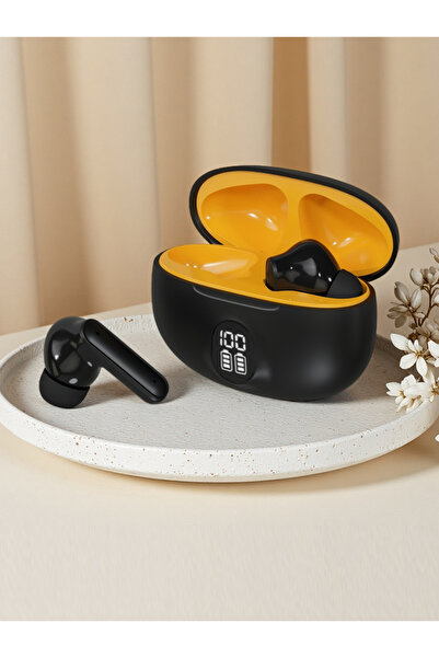 Choice1 black 895B Digital Display Bluetooth Earphones, featuring high sound ...