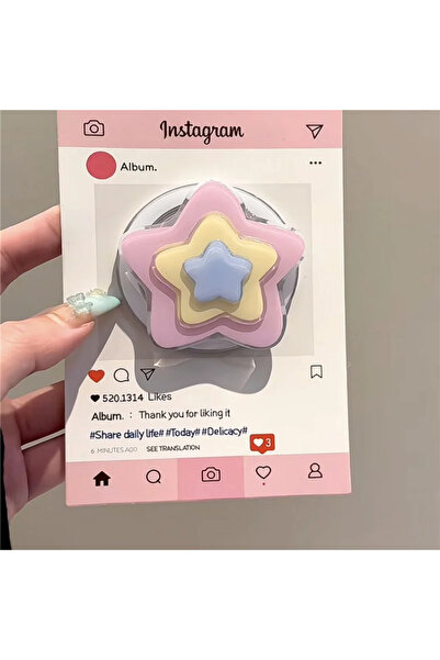 Choice نجوم (نجوم كرتونية كورية مغناطيسية لطيفة لحمل الهاتف Magsafe، حامل هات...