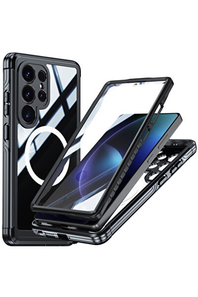 Choice32 غلاف هاتف Galaxy S25 Ultra، يدعم الشحن اللاسلكي Magsafe، يوفر حماية ...