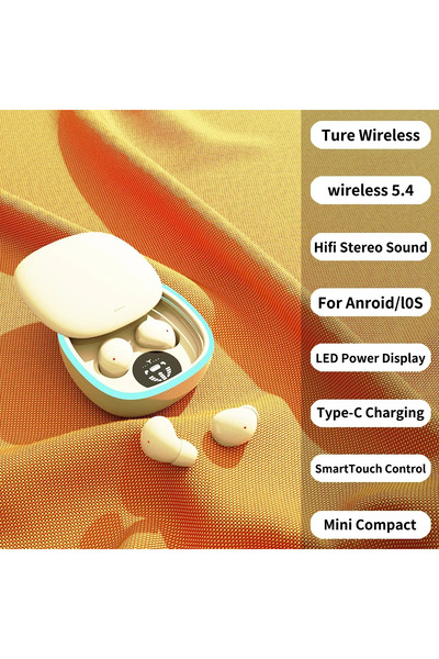 choice2 سماعات أذن لاسلكية بلوتوث صغيرة جدًا وغير مرئية من فيكيفون سكين 2025 ...