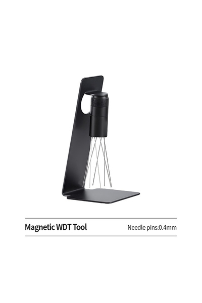 Choice black OANKR WDT Tool Espresso Distribution Tool with Magnetic Stand Ad...