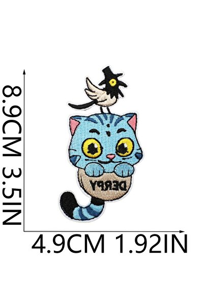 Choice13 رقع تطريز سوداء من 1 إلى 20 قطعة، مستوحاة من أفلام الرسوم المتحركة و...