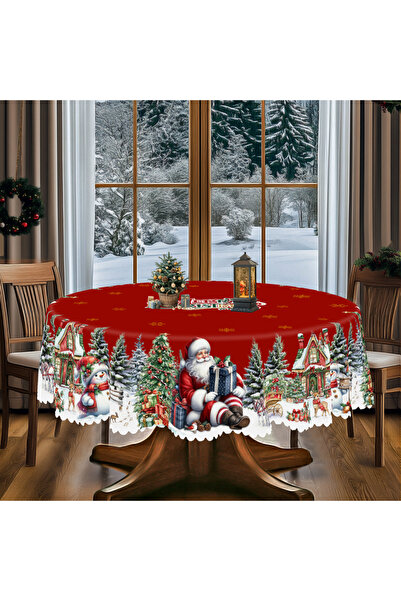 Choice5 مفرش طاولة دائري (152 سم) S511 قطعة واحدة من مفرش طاولة الدائرية والم...