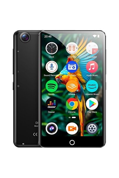 Choice مشغل MP3 أسود بسعة 16 جيجابايت وذاكرة تخزين داخلية 80 جيجابايت (16 جيج...