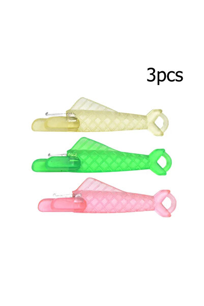 Choice4 3pcs mix 1/10/40pcs Quickly Auto Needle Threader DIY Sewing Tools Gre...