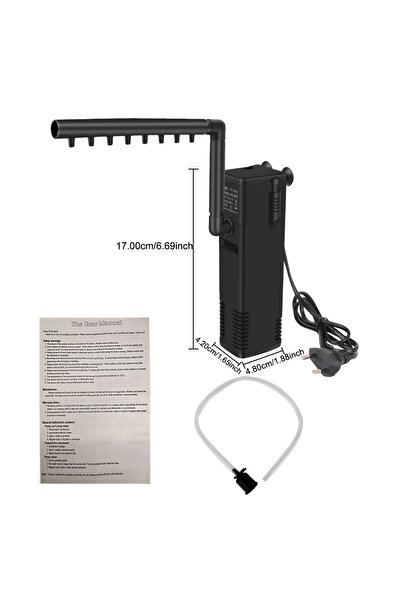 Choice AP 600L EU Plug Aquarium Fish Tank Oxygen Increasing Pump Low Level Wa...