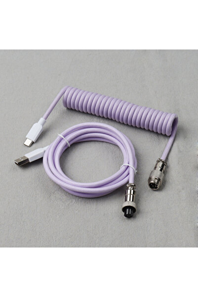 Choice4 كابل بيانات من النوع C من سلسلة 【LANO】GX12 بطول 1.5 متر، لون بنفسجي ف...