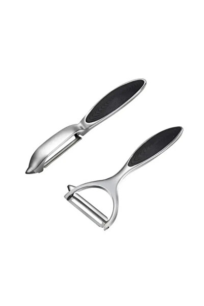 Choice مقشرة ومبشرة قطعتين، أدوات مطبخ متعددة الوظائف لتقطيع الفواكه والجزر