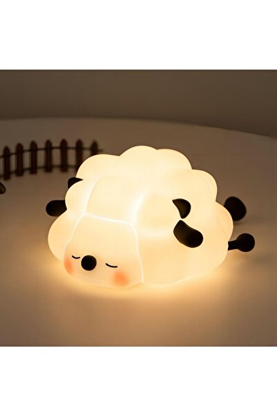 Choice1 مصباح خروف أسود، مصباح ليلي LED لطيف على شكل باندا، خروف، أرنب، مصنوع...