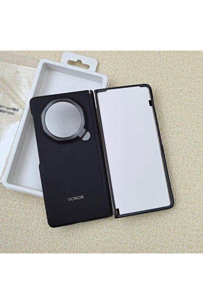 Choice3 غلاف هاتف أسود من جلد مع مسند، مقاوم للصدمات والخدوش، مناسب لهاتف For...