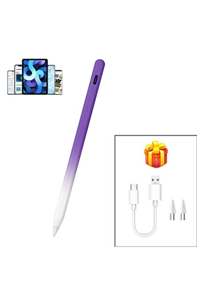 Choice4 قلم اللمس الجديد ذو اللون الأرجواني المتدرج لعام 2025 مع مغناطيس لأجه...