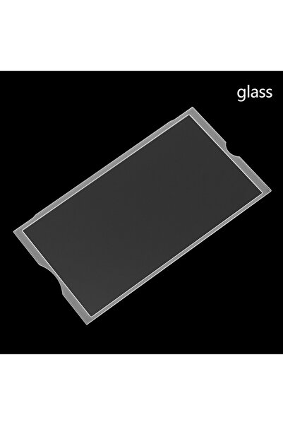 Choice1 شاشة LCD زجاجية بديلة وغطاء أمامي بلاستيكي عاكس لجهاز PSP 1000 و2000 ...