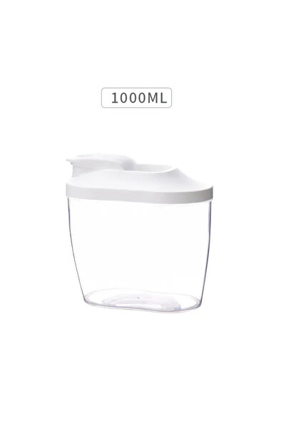 Choice3 White- 1000ML Sealed Storage Tank, Capable of Storing Rice, Soybeans,...