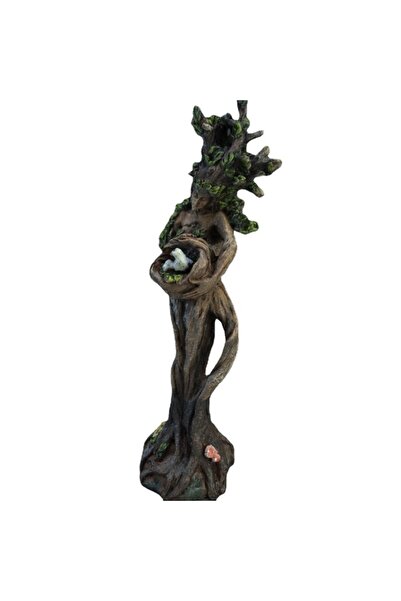 Choice 1PC 1PC Natural Forest Goddess Bird Statue Resin Desktop Decoration Pe...