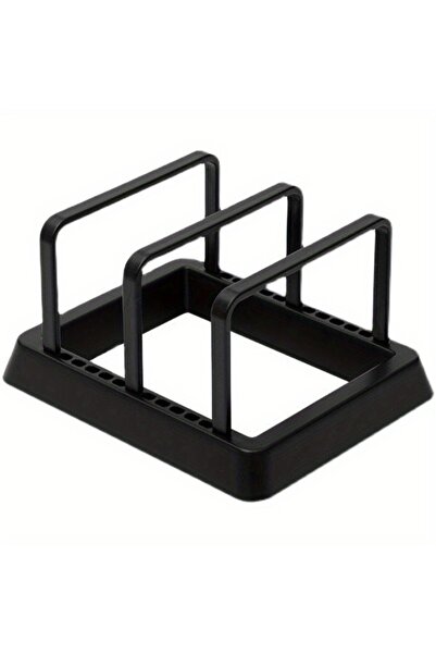 Choice1 منظم مطبخ قطعة واحدة، رف للأواني والمقالي، حامل للأطباق والصحون، رف ت...