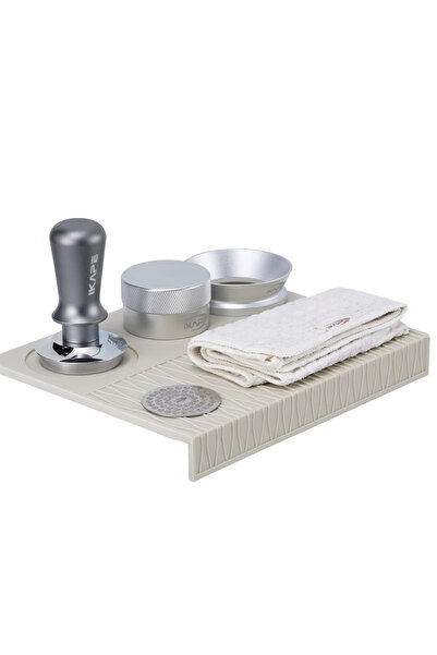 Choice8 Silver 58MM IKAPE 51/53/58MM Espresso Tamper Set White 6 IN 1,Espress...