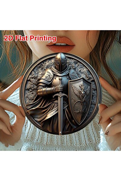 Choice 20x30 TYA37827-20x20cm Knight Sword and Shield Suitable for Home Offic...