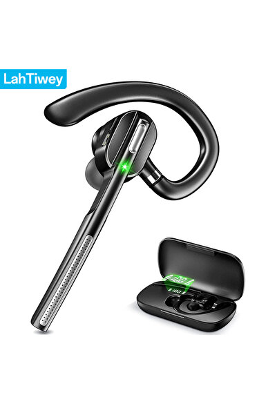 Choice black Bluetooth Headset with Noise-Cancelling Mic,Bluetooth Single-Ear...