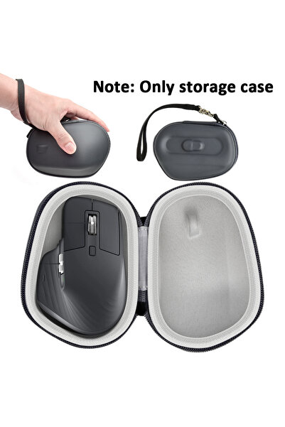 Choice Dark Grey Portable Bluetooth Mouse Storage Bag Compatible with Logitec...